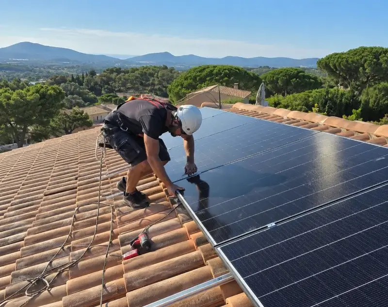 Installateur panneaux solaires Brissac Loire Aubance — pose photovoltaïque sur toiture
